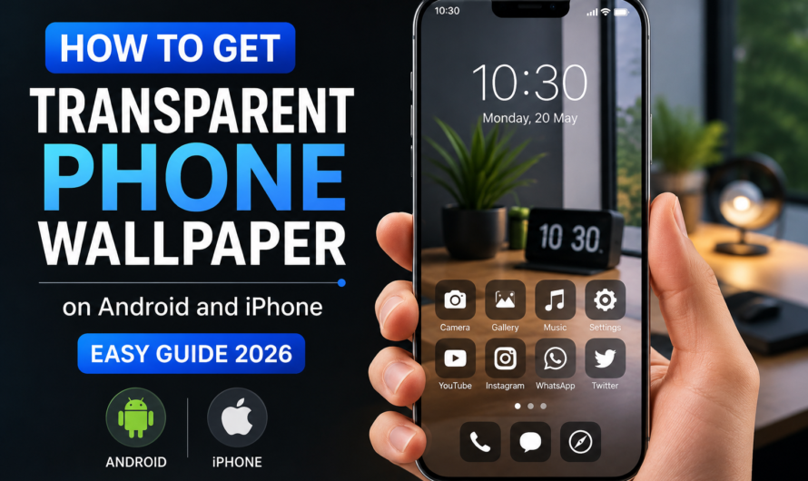 How to Get Transparent Phone Wallpaper on Android and iPhone (Easy Guide 2026) ⭐