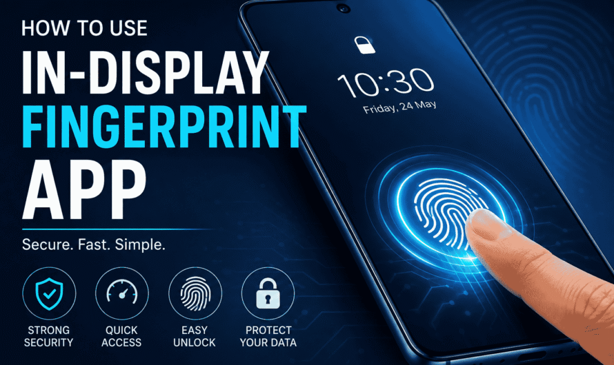 How to Set Up an In-Display Fingerprint App Step by Step