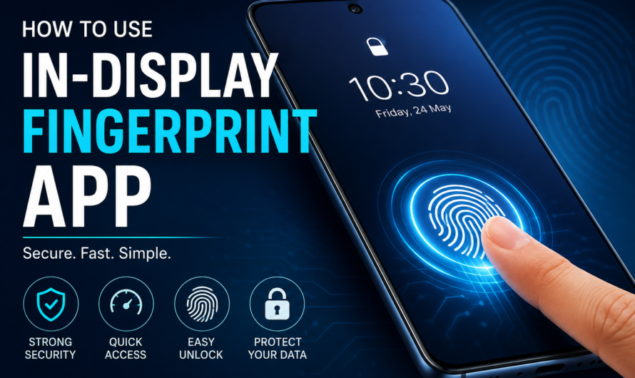 How to Set Up an In-Display Fingerprint App Step by Step