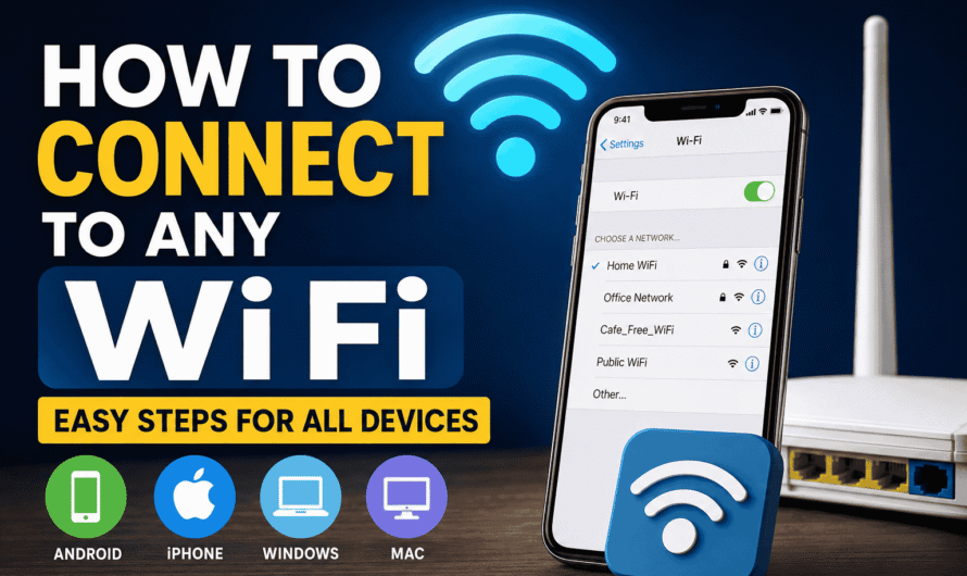 How to Connect to Any WiFi Network Safely: A Complete Beginner’s Guide