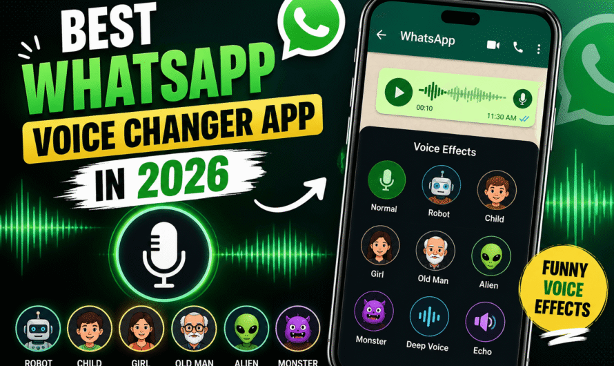 Best WhatsApp Voice Changer App In 2026